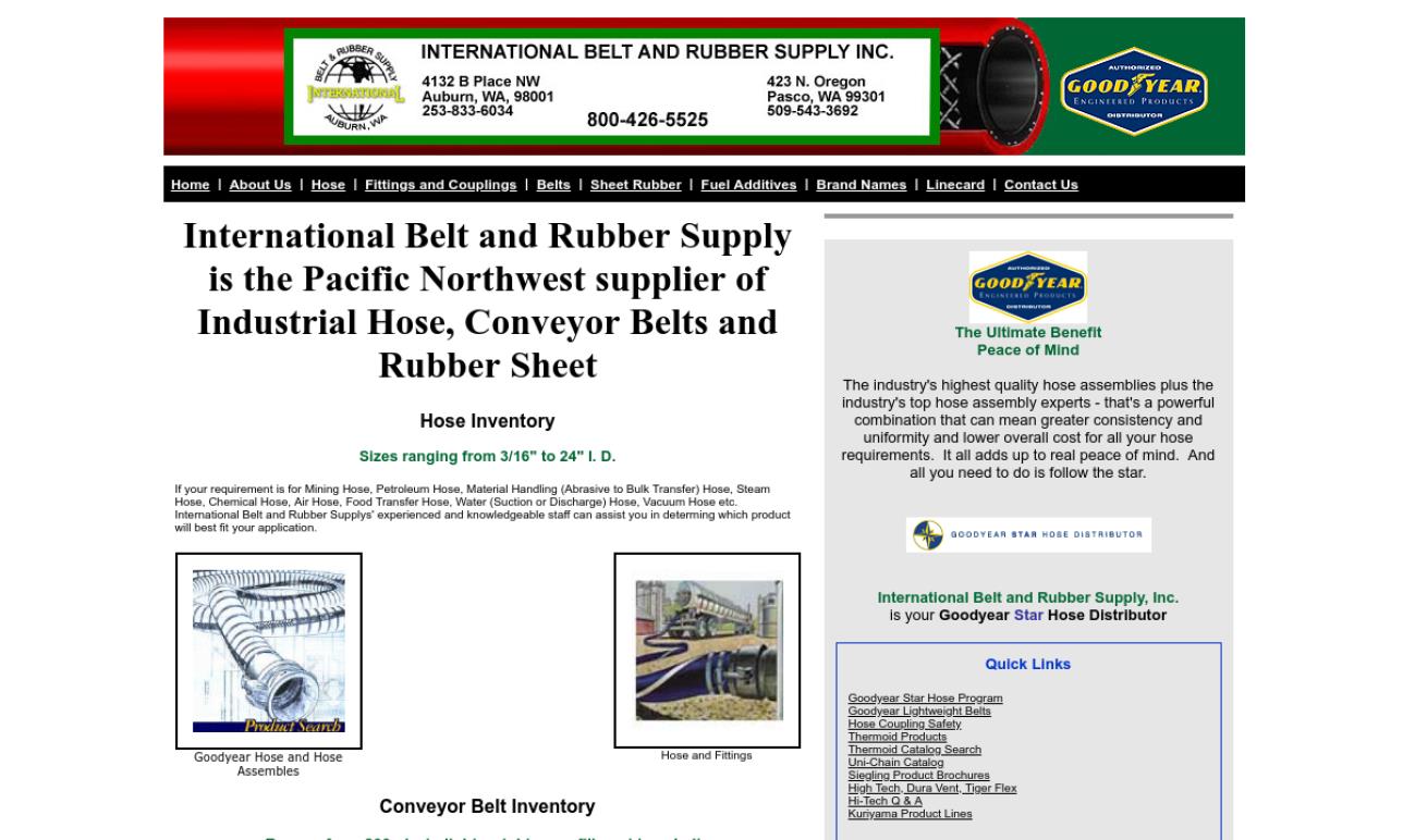 International Belt & Rubber Supply, Inc.