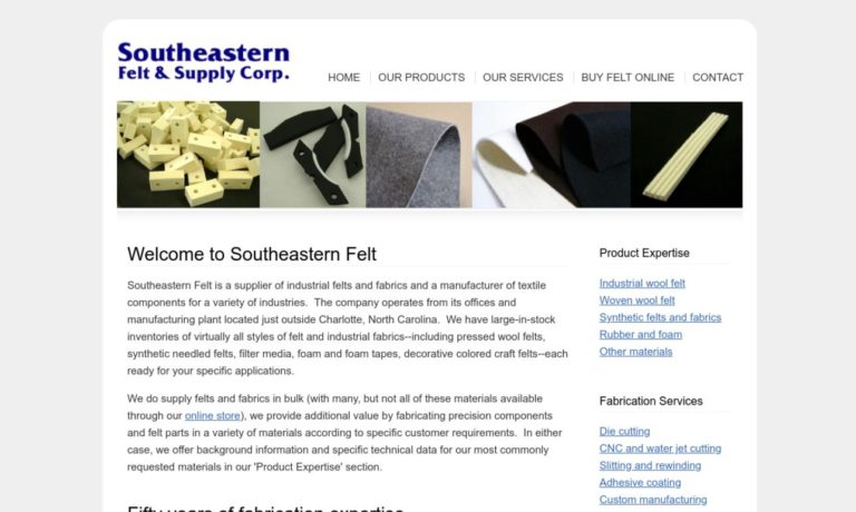 Southeastern Felt & Supply Corp.