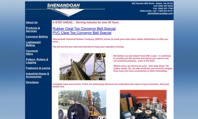 Shenandoah Industrial Rubber Company