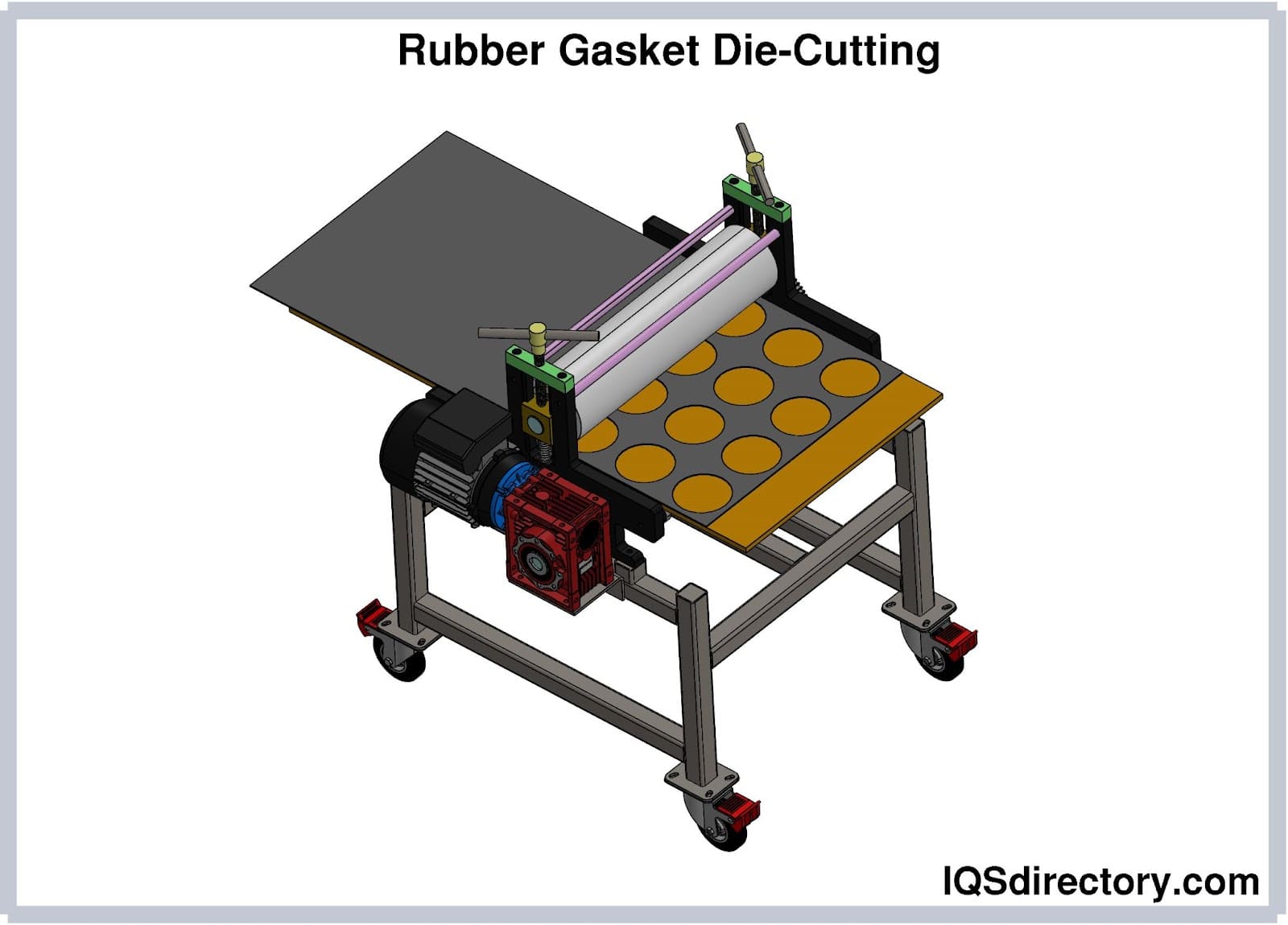 Rubber Gasket Die-Cutting